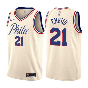 Philadelphia 76ers #21 Joel Embiid City Jersey