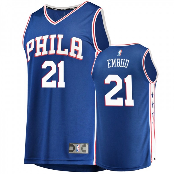 Philadelphia 76ers #21 Joel Embiid Icon Jersey