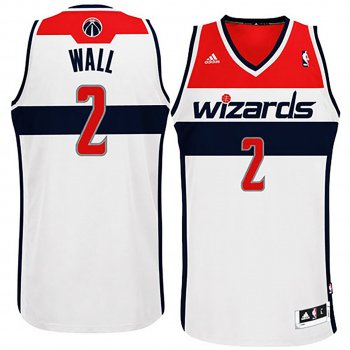 Washington Wizards #2 John Wall Hardwood Classics Jersey