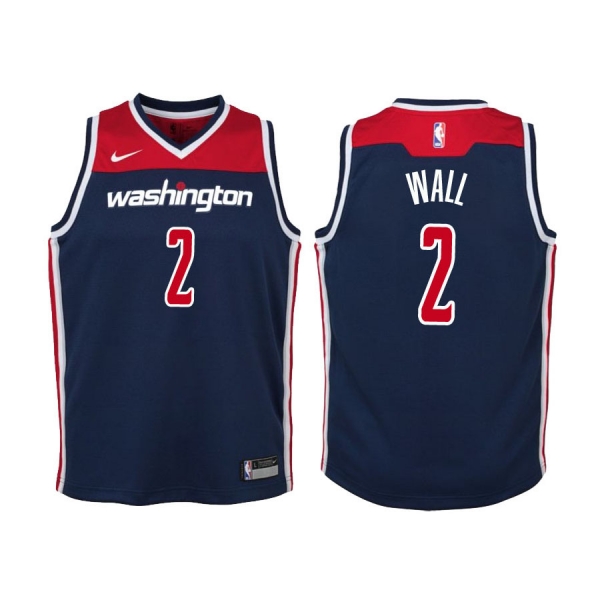 Youth Washington Wizards #2 John Wall Statement Jersey