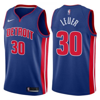 Detroit Pistons #30 Jon Leuer Icon Jersey