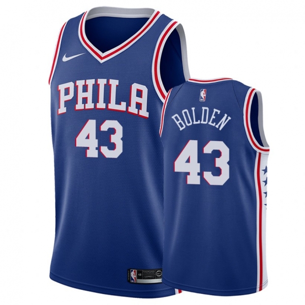 Philadelphia 76ers #43 Jonah Bolden Icon Jersey