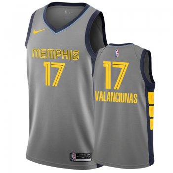 Memphis Grizzlies #17 Jonas Valanciunas City Jersey