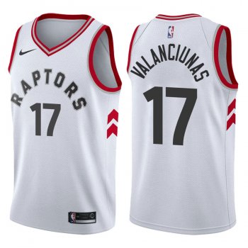 Toronto Raptors #17 Jonas Valanciunas Association Jersey