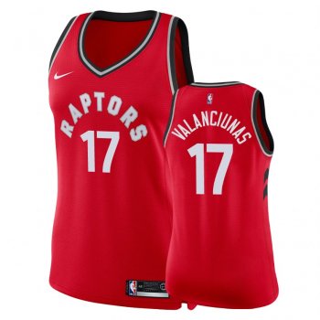 Women's Toronto Raptors #17 Jonas Valanciunas Icon Jersey