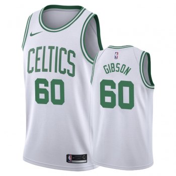 Boston Celtics #60 Jonathan Gibson Association Jersey