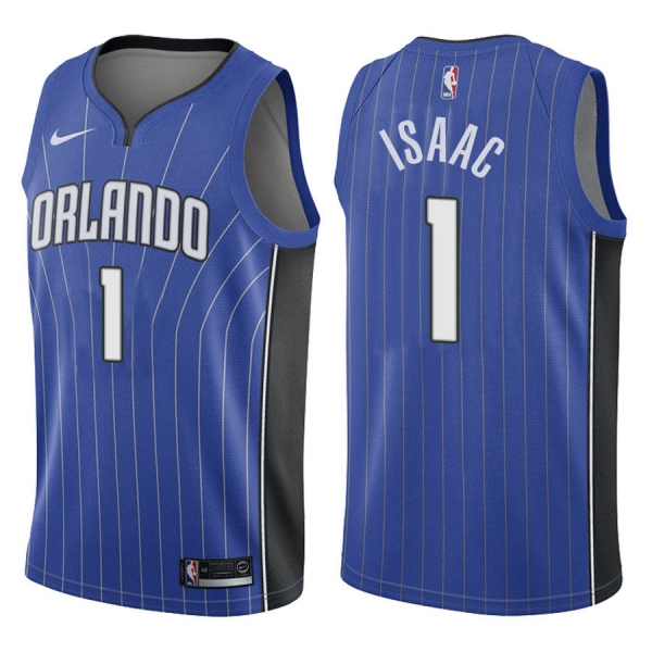 Orlando Magic Jonathan Isaac #1 Royal 2017-18 Icon Jersey