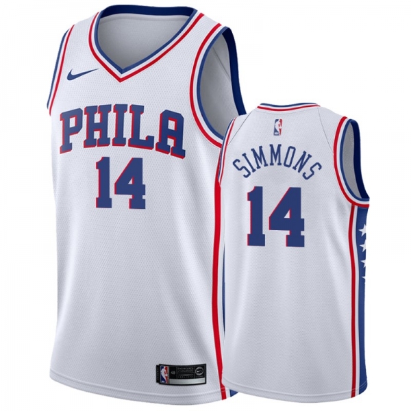 Philadelphia 76ers #14 Jonathon Simmons Association Jersey