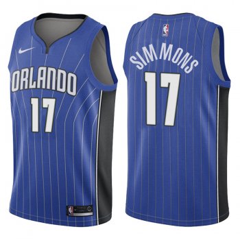 Orlando Magic #17 Jonathon Simmons Icon Jersey