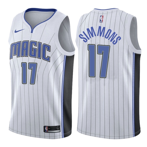 Orlando Magic #17 Jonathon Simmons Association Jersey