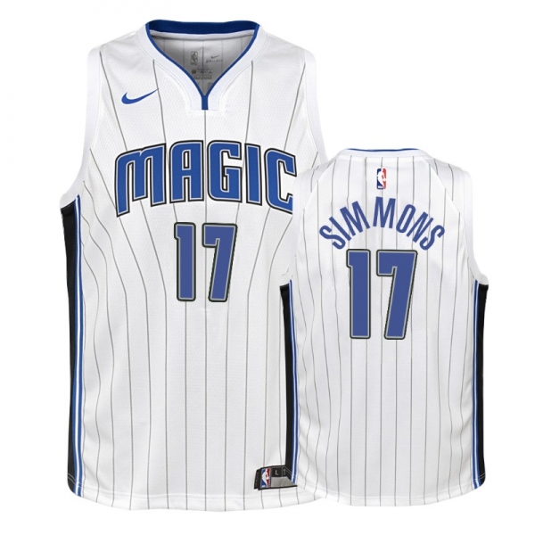 Youth Orlando Magic #17 Jonathon Simmons Association Jersey