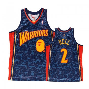 Golden State Warriors #2 Jordan Bell BAPE Jersey