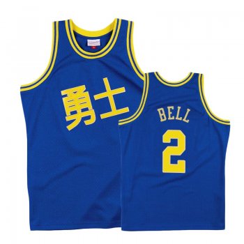 Golden State Warriors #2 Jordan Bell Chinese New Year Jersey