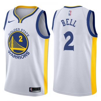 Golden State Warriors #2 Jordan Bell Association Jersey