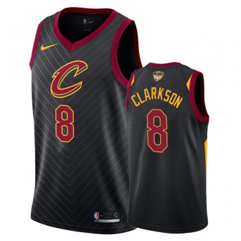 Cleveland Cavaliers Jordan Clarkson #8 Black Finals Bound Statement Jersey