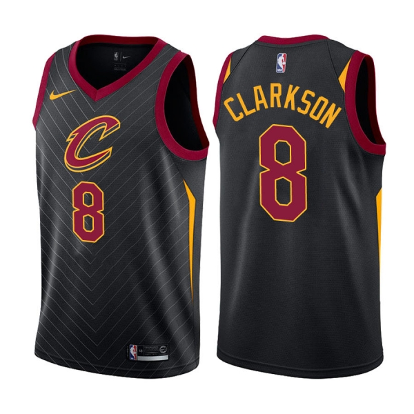 Cleveland Cavaliers #8 Jordan Clarkson Statement Jersey