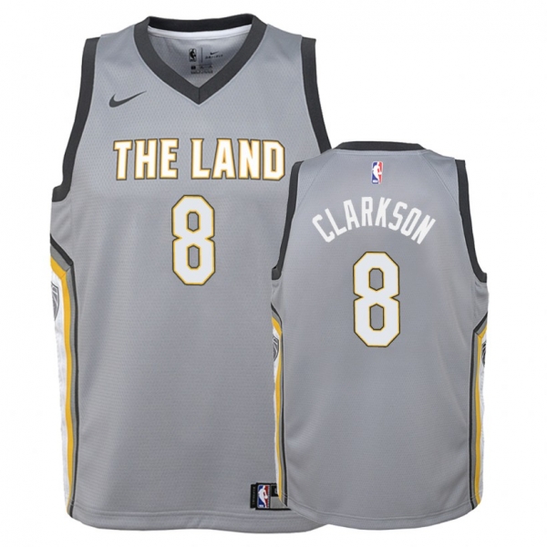 Youth Cleveland Cavaliers #8 Jordan Clarkson City Jersey