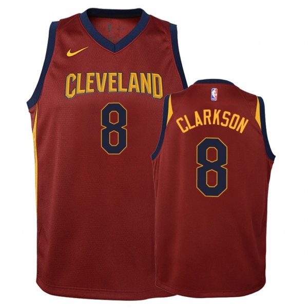 Youth Cleveland Cavaliers #8 Jordan Clarkson Icon Jersey