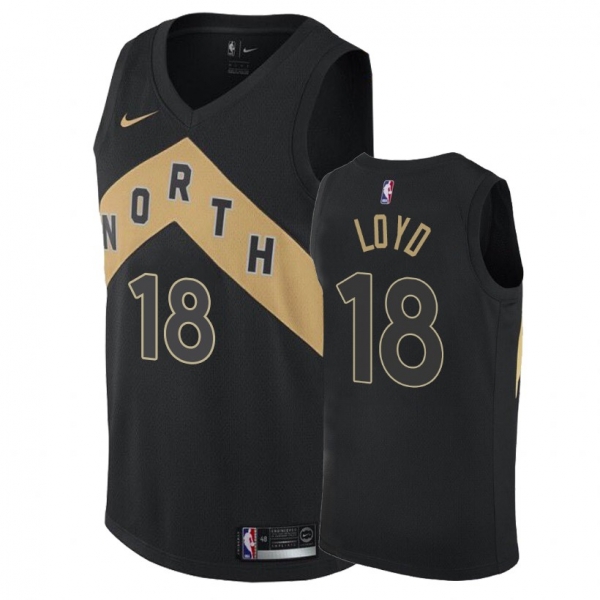 Toronto Raptors #18 Jordan Loyd City Jersey