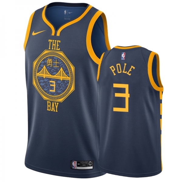 Golden State Warriors #3 Jordan Poole City Jersey