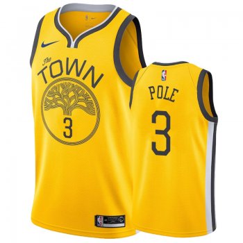 Golden State Warriors #3 Jordan Poole Earned Jersey