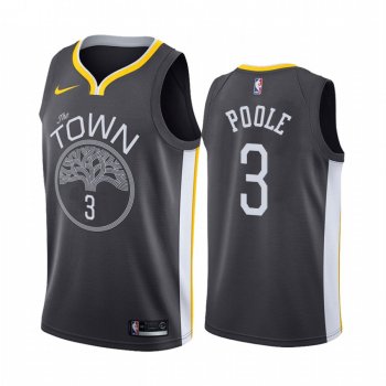 Golden State Warriors #3 Jordan Poole Statement Jersey