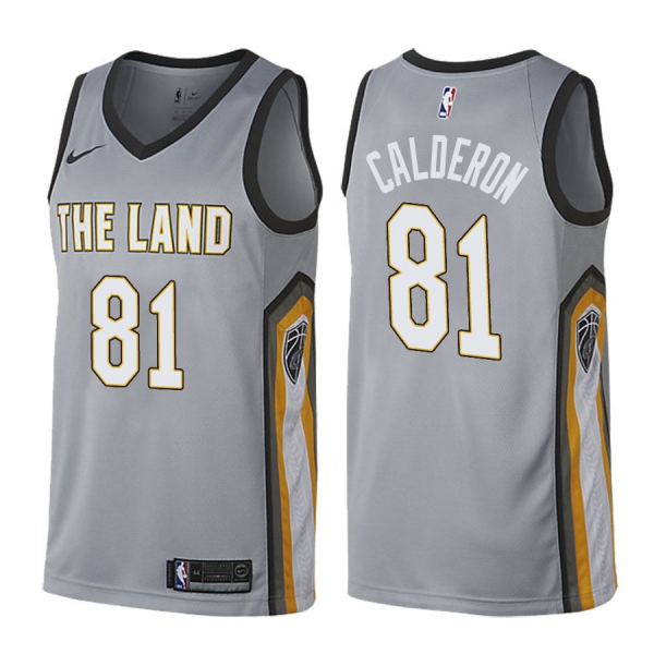 Cleveland Cavaliers #81 Jose Calderon City Jersey