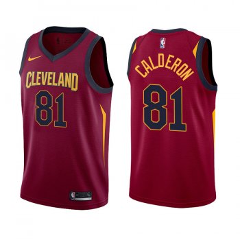 Cleveland Cavaliers #81 Jose Calderon Icon Jersey