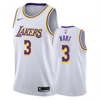 Los Angeles Lakers Josh Hart #3 White 2018-19 Association Jersey