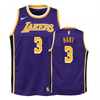 Youth Los Angeles Lakers #3 Josh Hart Statement Jersey