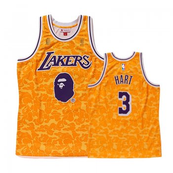 Los Angeles Lakers #3 Josh Hart BAPE Jersey