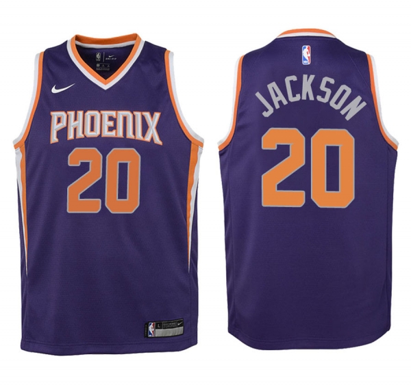 Youth Phoenix Suns Josh Jackson #20 Purple 2017-18 Icon Jersey