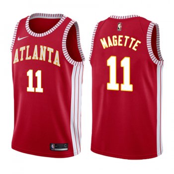 Atlanta Hawks Josh Magette #11 Red Classic Edition Jersey