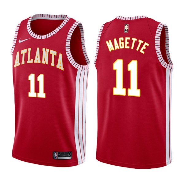 Atlanta Hawks Josh Magette #11 Red Classic Edition Jersey