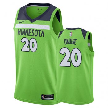 Minnesota Timberwolves #20 Josh Okogie Statement Jersey