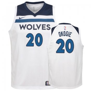 Youth Minnesota Timberwolves #20 Josh Okogie Association Jersey