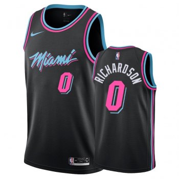 Miami Heat Josh Richardson #0 Black 2018-19 City Jersey