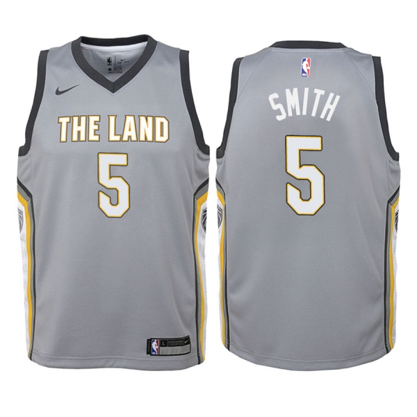 Youth Cleveland Cavaliers #5 J.R. Smith City Jersey