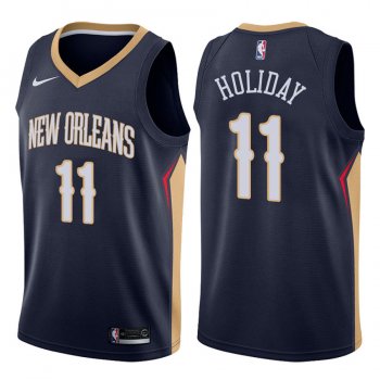 New Orleans Pelicans #11 Jrue Holiday Icon Jersey