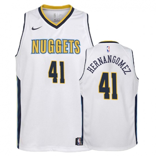 Youth Denver Nuggets #41 Juan Hernangomez Association Jersey