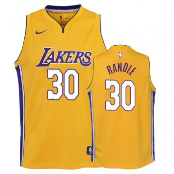 Youth Los Angeles Lakers Julius Randle #30 Gold Icon Jersey