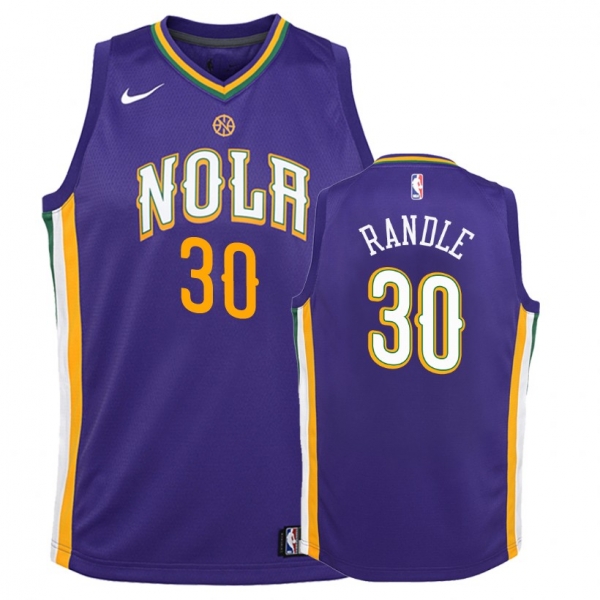 Youth New Orleans Pelicans #30 Julius Randle City Jersey