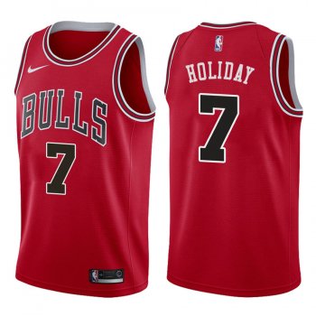 Chicago Bulls #7 Justin Holiday Icon Jersey