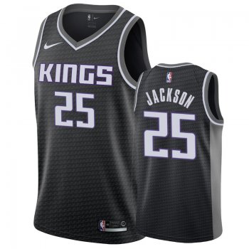 Sacramento Kings #25 Justin Jackson Statement Jersey