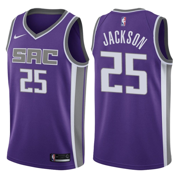 Sacramento Kings #25 Justin Jackson Icon Jersey