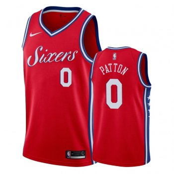 Philadelphia 76ers #0 Justin Patton Statement Jersey