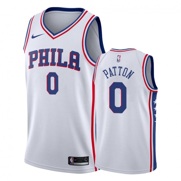 Philadelphia 76ers #0 Justin Patton Association Jersey