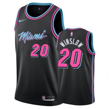 Miami Heat #20 Justise Winslow City Jersey