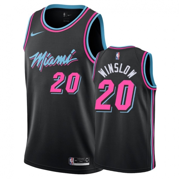 Miami Heat #20 Justise Winslow City Jersey