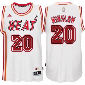 Miami Heat #20 Justise Winslow Hardwood Classics Jersey